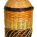 Бутылка стеклянная "Винная "Виноград" 2л, 40-В28-2000 